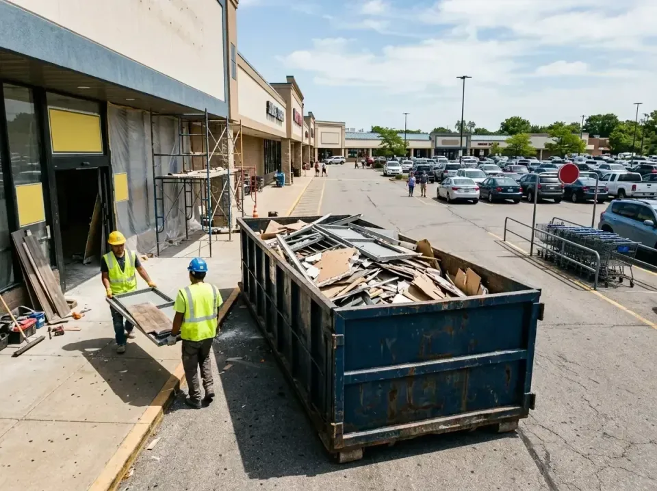 retail-store-renovation-debris-003 — frequently asked questions, Roll-off Dumpster Rentals in Springdale, PA